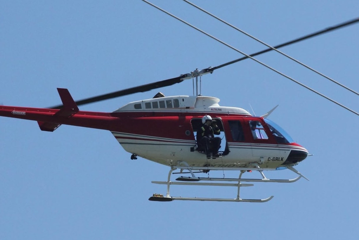 Seeing a helicopter over Rocky View County this week? Here’s why