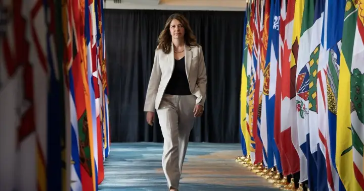 Alberta NDP urges Smith to cancel separation vote amid Canada-US trade war | Globalnews.ca