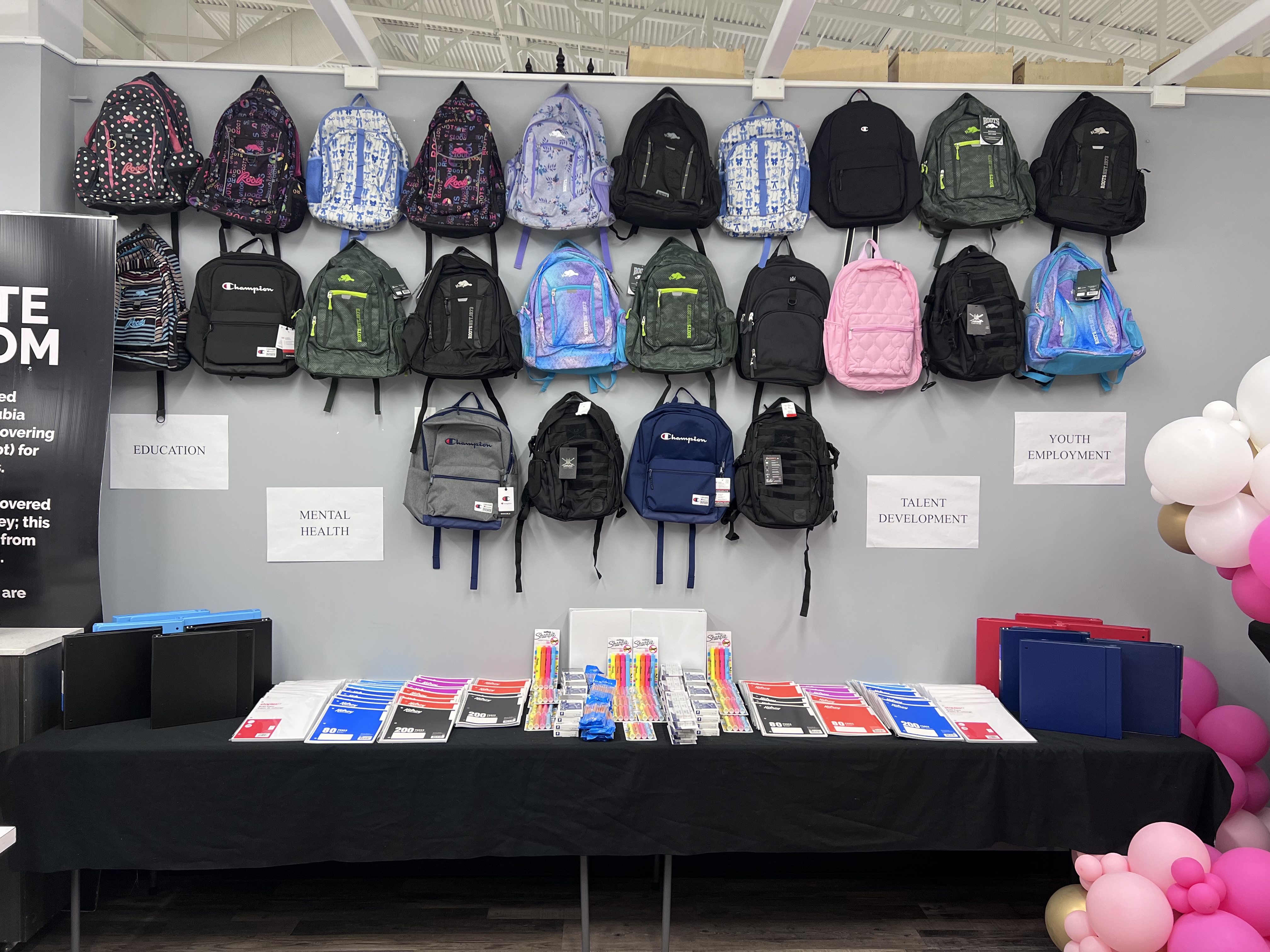 23 backpacks to go: Youth at New Horizon Mall wrap summer program with back-to-school push