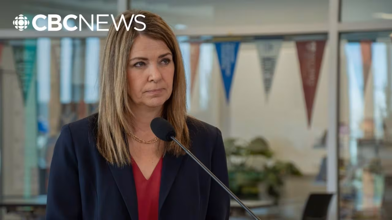 Watch live as Alberta Premier Danielle Smith addresses ongoing trade war with the U.S.