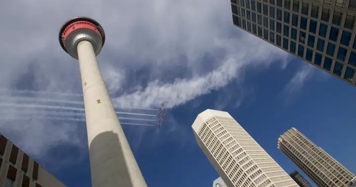 Snowbirds to make final flight at Grey Cup in Calgary | Globalnews.ca