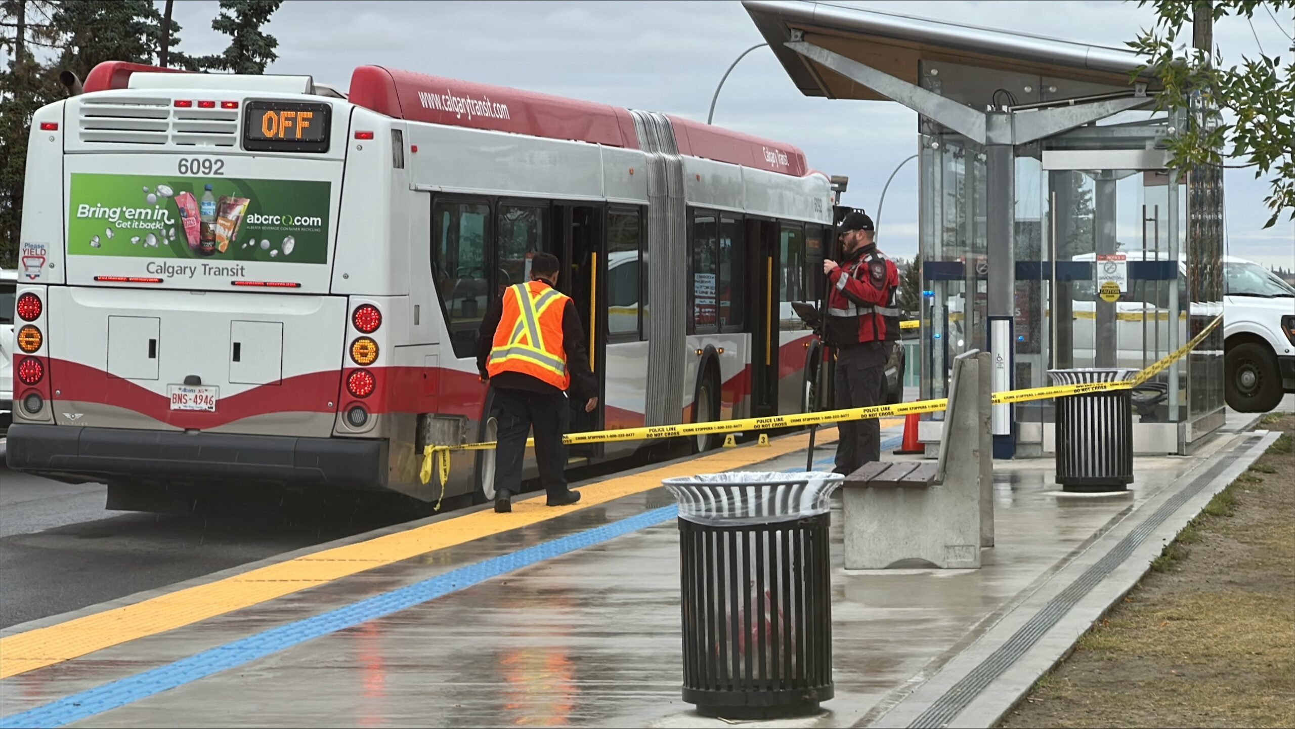 Woman seriously hurt after being struck by Calgary transit bus
