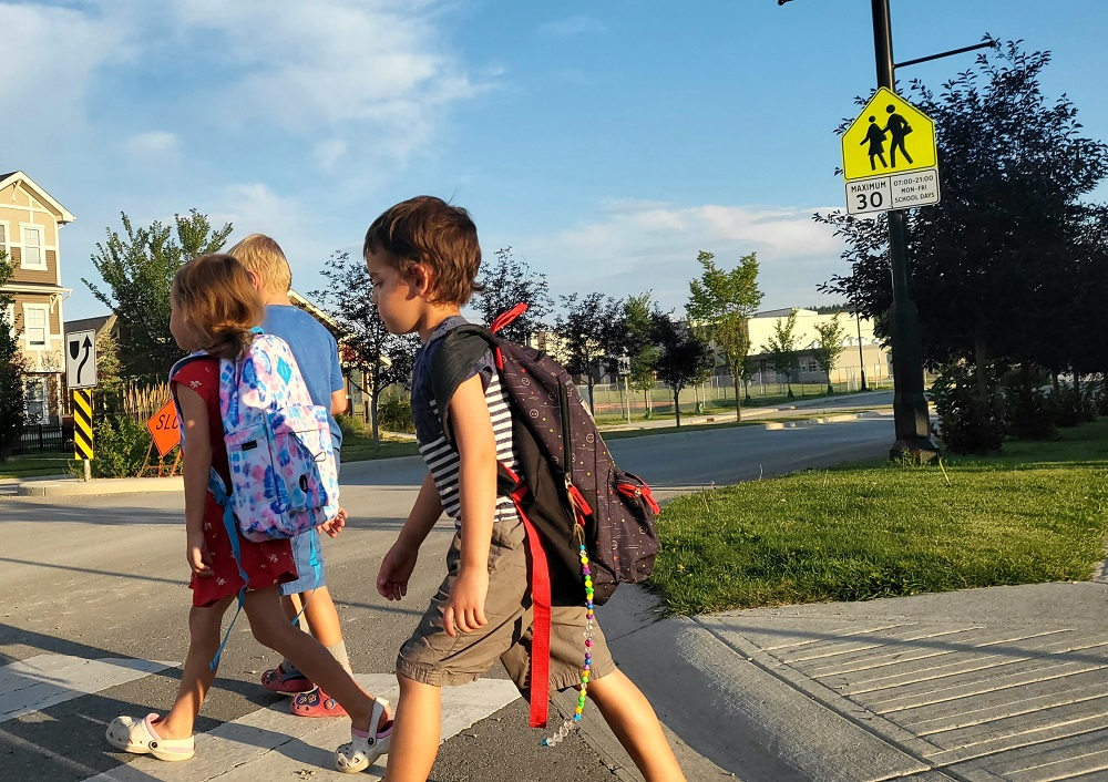 Slow down: Cochrane schools are back in session