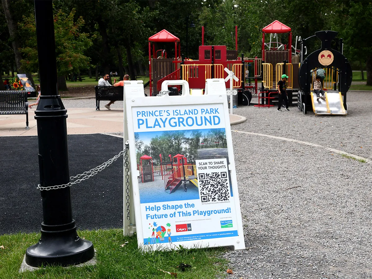 'It speaks to Calgary's history': Prince's Island Park's history-themed playground set for a revamp