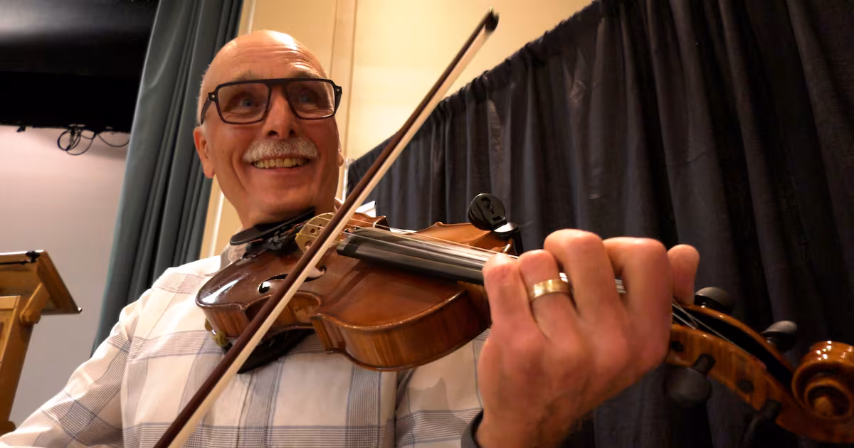 Randy Jones is one of the organizers for the Canadian Grand Masters Fiddling Competition.