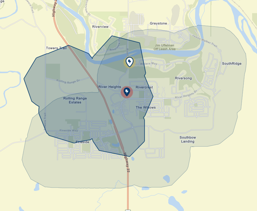 Power outage hits south Cochrane