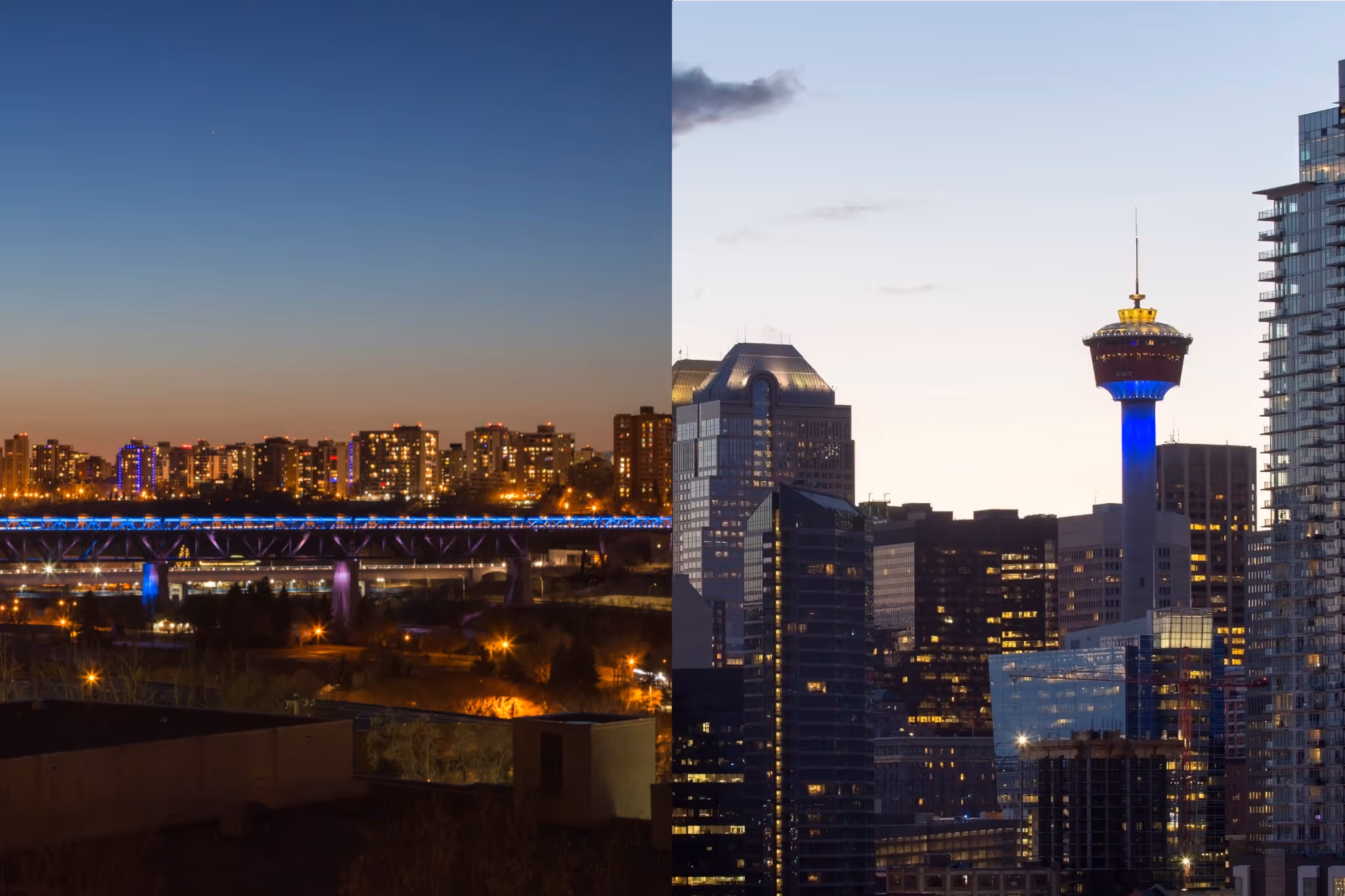 Why landmarks will be lit blue across Alberta starting this week